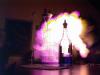 Mike fire on,from Shake the World agency - Flaming Lamborghini