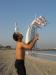 free style practice @ jumierah open beach park - practice after work waiting for the sunrise,, with colleague,,
