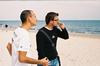 chilling after a hard nite... - while working in mamaia....