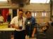 Jim/Chris - Chris Burke and Jim just minutes before Chris competed