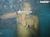Under Water Cocktail Drinking - a