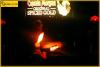 Cotton on fire - My fire-show in the bar i work(